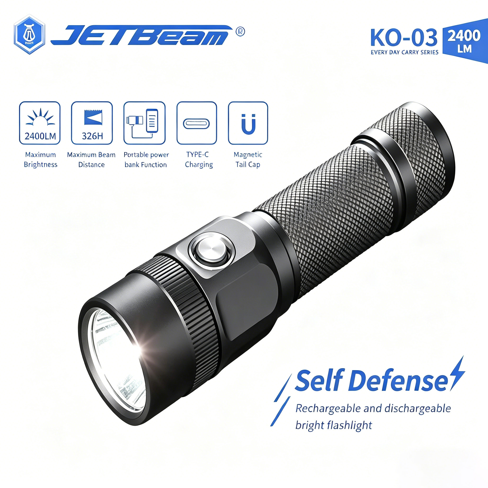 Jetbeam KO-03 EDC Flashlight 2 – Edc Carry Flashlight Bewertung und Preis