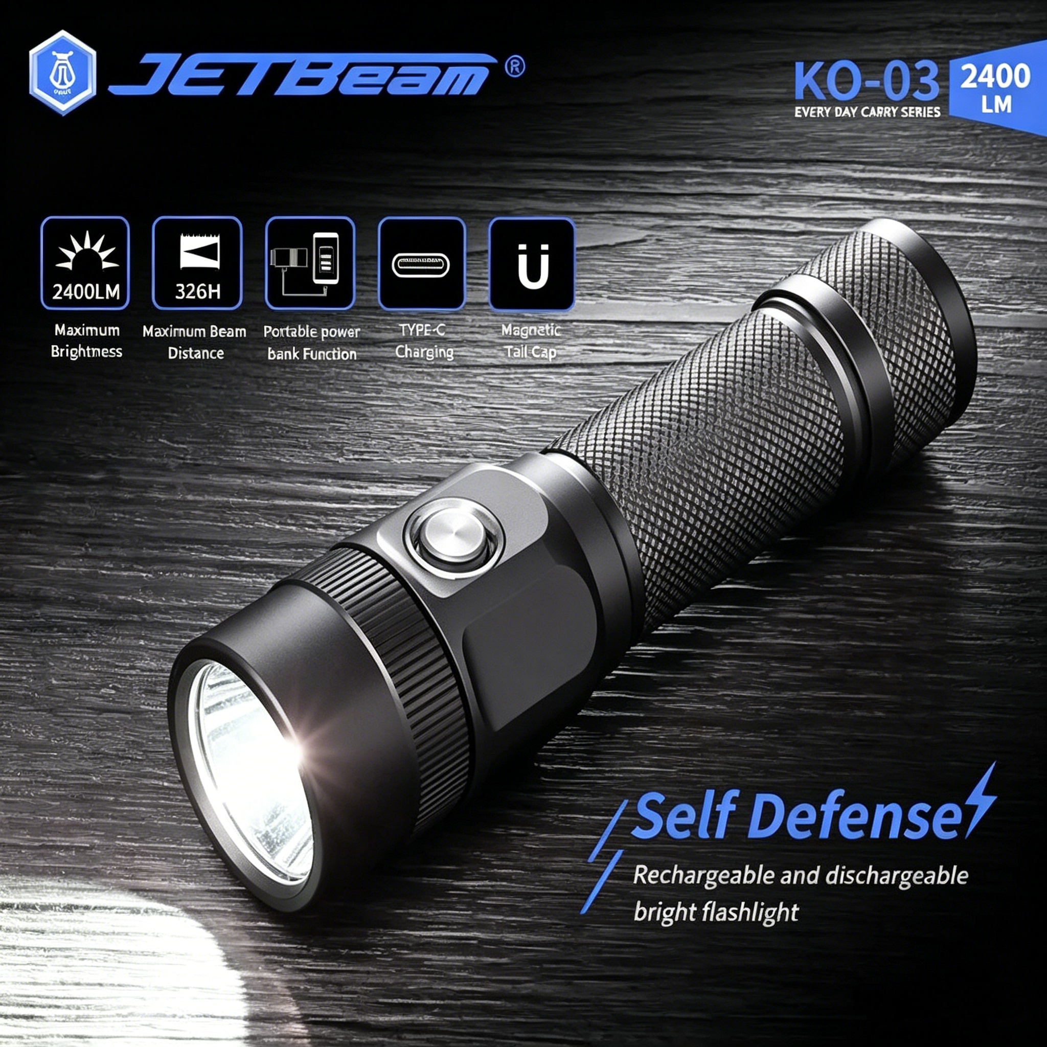 Jetbeam KO-03 EDC Flashlight 2 – Edc Carry Flashlight Bewertung und Preis