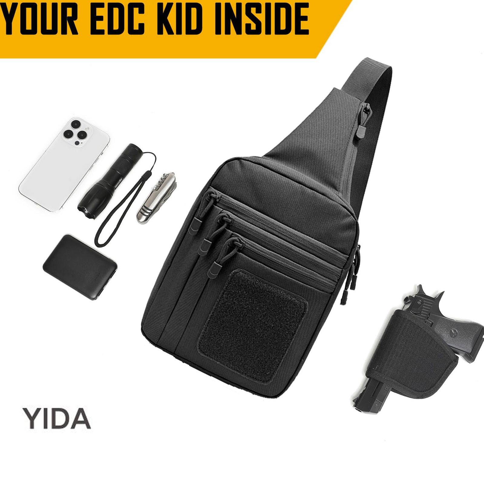 Concealed Carry Crossbody Bag  – Edc Deep Carry Bewertung und Preis