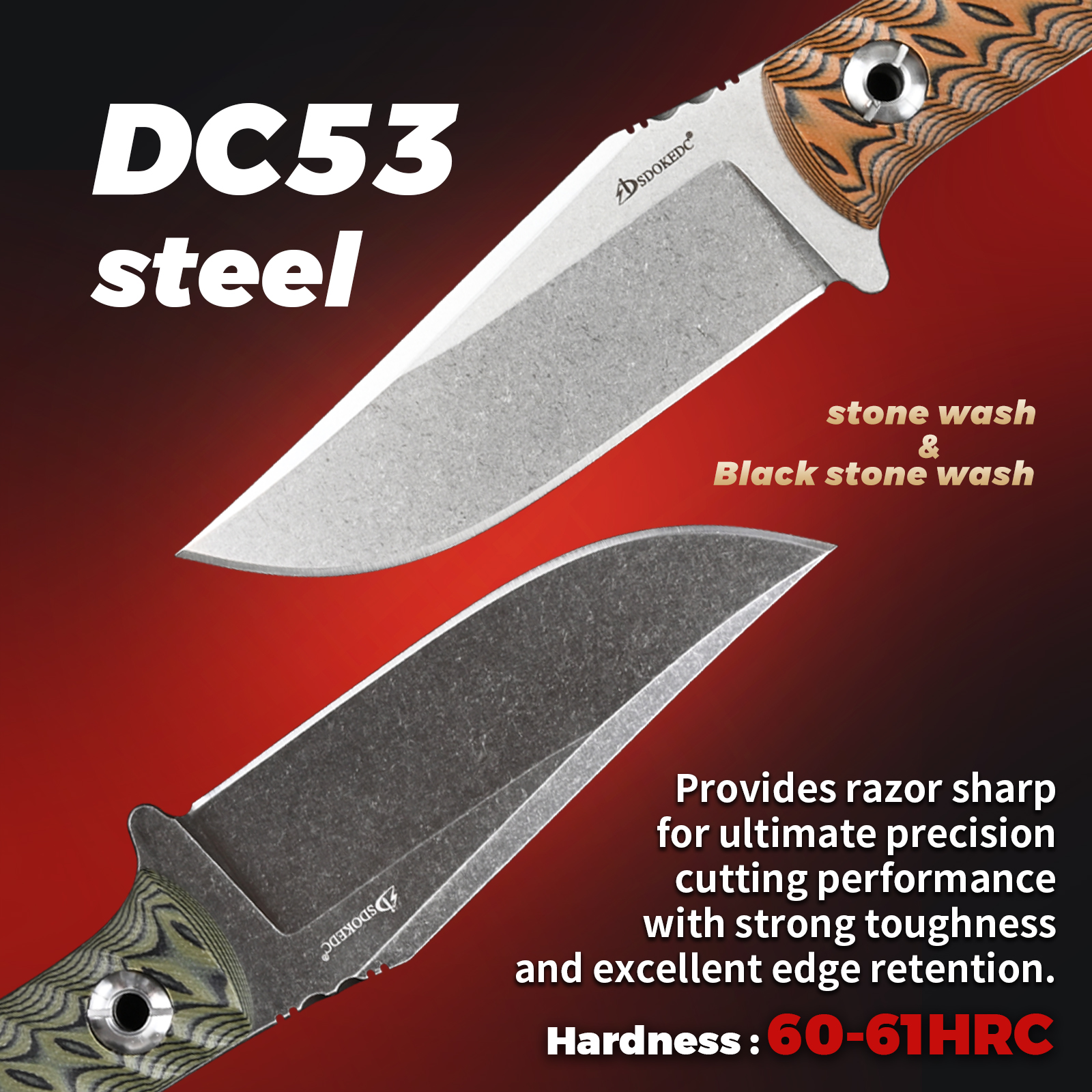 SDOKEDC Portable EDC Carry Cut – Edc Carry Fixed Blade Bewertung und Preis