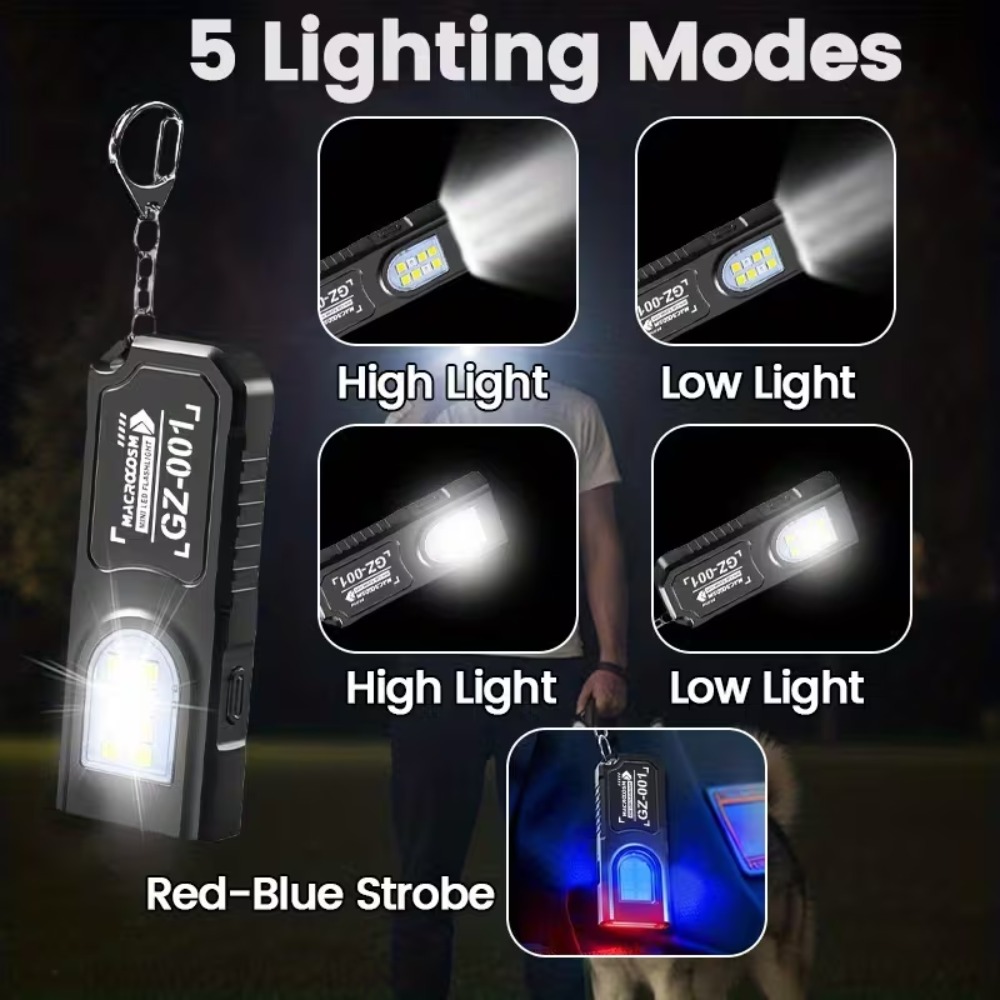 Mini COB LED Keychain Flashlig – Keychain Flashlight Bewertung und Preis